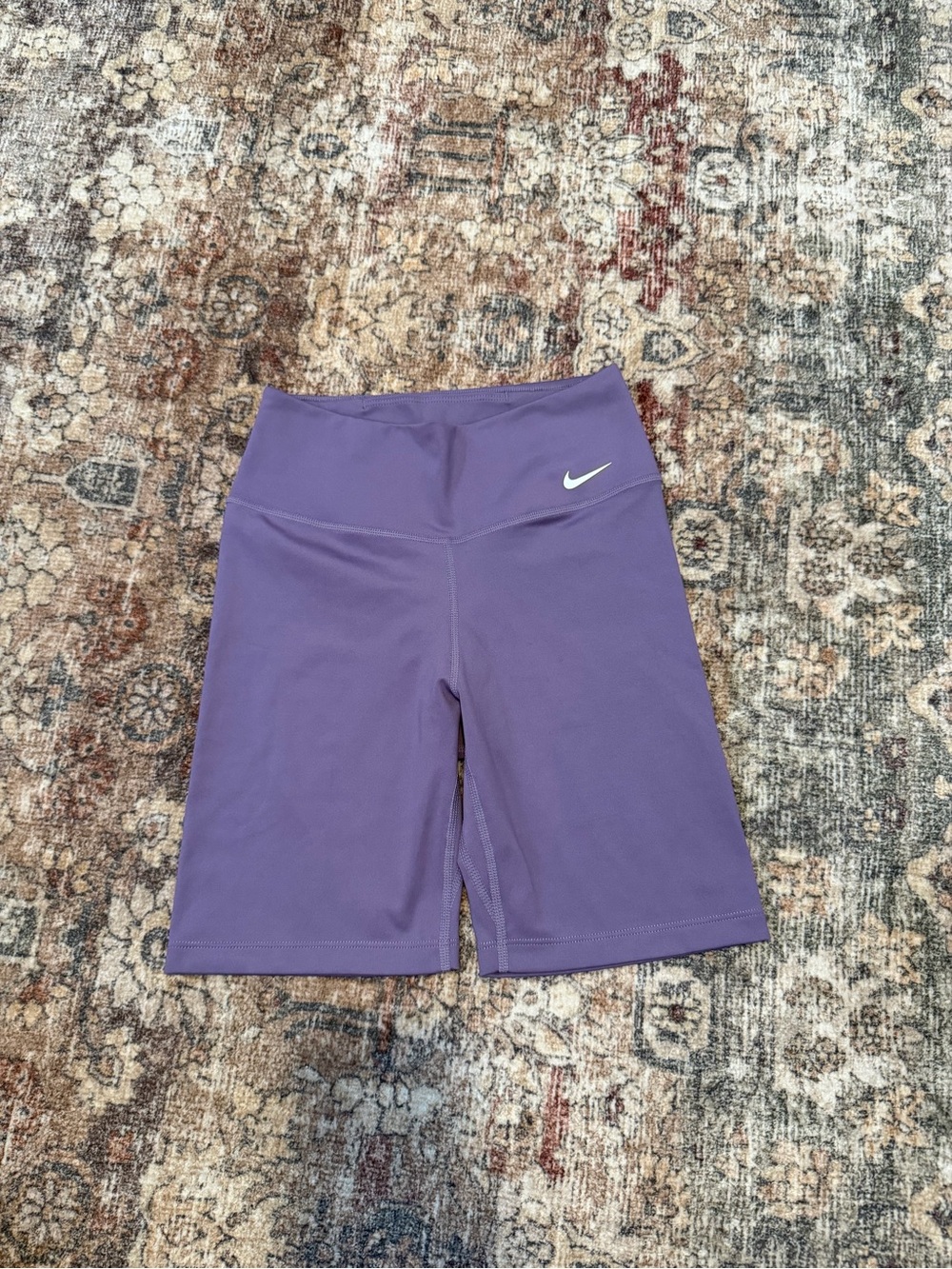Nike Women’s Lavender High-Rise Bike Shorts